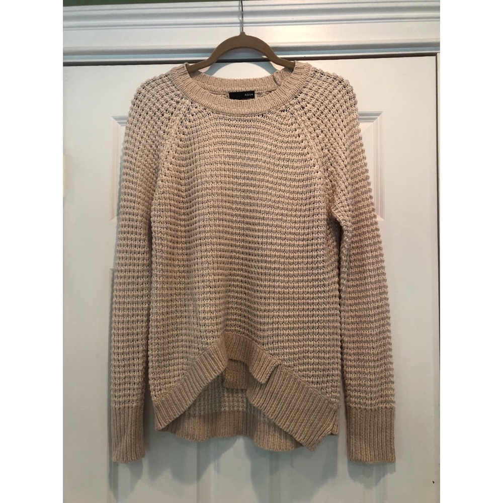Aqua beige sweater
